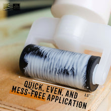 Load image into Gallery viewer, Wood Glue Spreading Kit – 8 oz Bottle with Roller Applicator & Nozzles