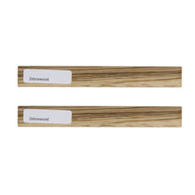 Load image into Gallery viewer, Wood Turning Blanks 2-Pack – Zebrawood Wood Pen Blanks Wood