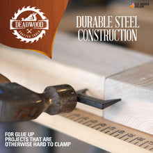 Load image into Gallery viewer, Wood Clamp 1.5” Inch Pinch Dog 10pc Set Woodworking Glue Up Pinch Dogs