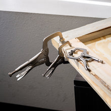 Load image into Gallery viewer, C Clamps for Woodworking Welding Clamps Locking Pliers Set 3-Piece