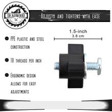 Load image into Gallery viewer, 3 Star Knobs Kit 10pk 5/16in-18 Threaded Jig Knobs and Bolts