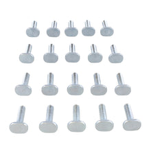 Load image into Gallery viewer, Tee Bolt Set – 20 Pack 1” Inch T Bolts Woodworking, 1/4" Inch Thread