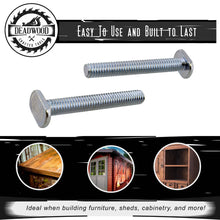 Load image into Gallery viewer, Tee Bolt Set - 20 Pc 2-1/4 Inch T Bolts Woodworking 5/16 Inch Thread