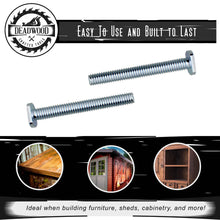 Load image into Gallery viewer, Tee Bolt Set – 20 Pc 2-1/2” Inch T Bolts Woodworking 5/16" Inch Thread