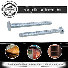 Load image into Gallery viewer, Tee Bolt Set – 20 Pc 3-1/2” Inch T Bolts Woodworking 5/16" Inch Thread