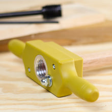 Load image into Gallery viewer, Plastic Jig Dowel Thread Tap Kit 1-1/4in x 6TPI Threading Box and Tap