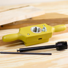 Load image into Gallery viewer, Plastic Jig Dowel Thread Tap Kit 1-1/4in x 6TPI Threading Box and Tap