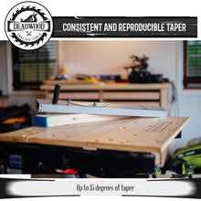 Load image into Gallery viewer, Wood Taper Gauge Jig Tool Kit Set, Tapering (Angle Cutting) Table Legs