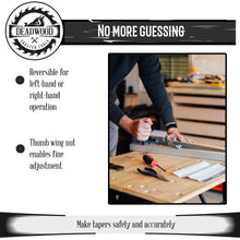 Load image into Gallery viewer, Wood Taper Gauge Jig Tool Kit Set, Tapering (Angle Cutting) Table Legs