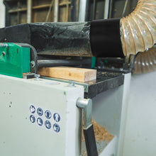 Load image into Gallery viewer, 4” Inch Plastic Pipe Hose Coupler 1-Pack Woodshop Dust Collection