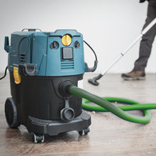 Load image into Gallery viewer, Vacuum Hose 1.25” x 10’ with Dust Collection Fittings, Vacuum Reducer