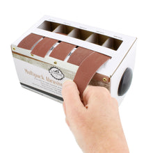 Load image into Gallery viewer, Sand Paper Variety Pack 5-Piece Aluminum Oxide Sandpaper & Dispenser