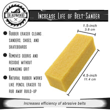 Load image into Gallery viewer, Abrasive Belt Cleaner – 4.5” Inch Belt Sander Abrasive Cleaning Stick