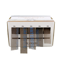 Load image into Gallery viewer, Mesh Sand Paper Variety Pack 5-Piece Mesh Sandpaper with Dispenser