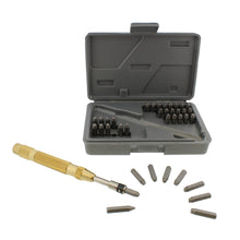 Load image into Gallery viewer, Metal Stamping Tool Kit Stamps & Punch Handle Emboss Engrave Stamp Set