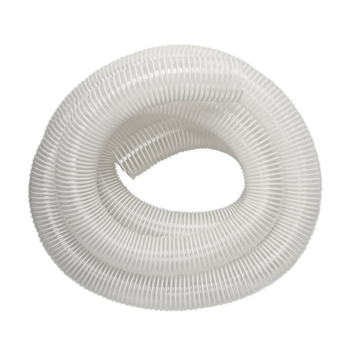 Dust Collection Hose, 4” Inch x 50’ Foot, Flexible Dust Collector Hose