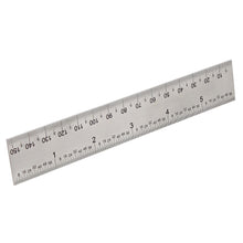 Load image into Gallery viewer, Machinist Ruler 6in Metric and SAE Stainless Steel Engineering Ruler
