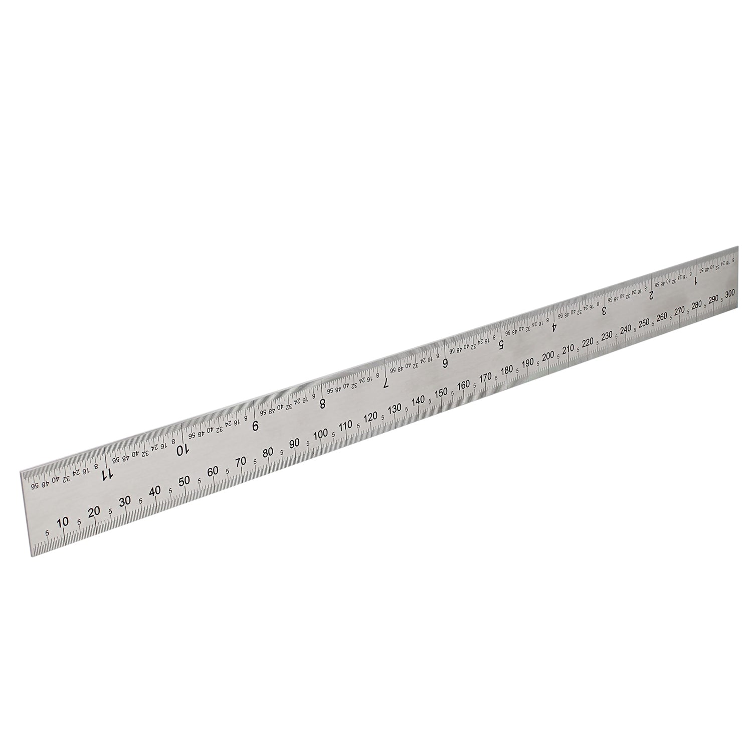 Machinist Ruler 12in Metric and SAE Stainless Steel Engineering Ruler –  DeadwoodCraftedTools