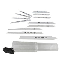 Load image into Gallery viewer, Reciprocating Saw Blades Set 12pc Reciprocal Pruning Rigid Blade Pack