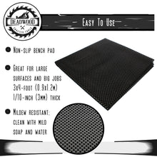 Load image into Gallery viewer, Heavy-Duty Safety Pad Router Mat 24” x 48” Inch – Large Non-Slip Liner