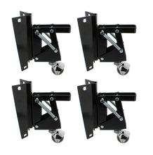 Load image into Gallery viewer, Heavy-Duty Retractable Workbench Swivel Caster Wheels & Bracket 4-Pack