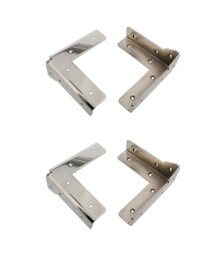 Wood Corner Clamp Kit, 4pc - 4in Machinist 90 Degree Corner Clamps