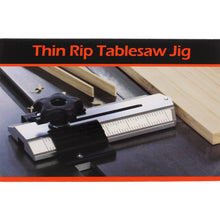 Load image into Gallery viewer, Thin Rip Table Saw Jig for Router Band Saw Cutting Wood Ripping
