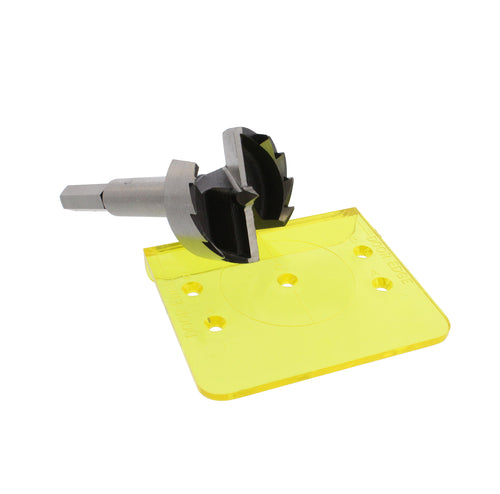 European Hidden Cabinet Door Hinge 35mm Boring Template Jig Kit