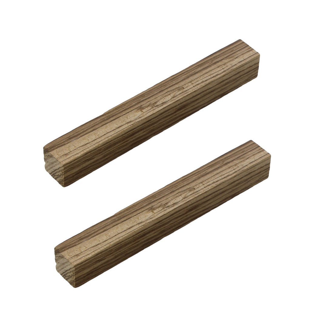 Wood Turning Blanks 2-Pack – Zebrawood Wood Pen Blanks Wood