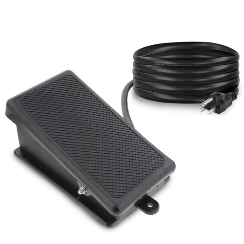 115V 15A Maintained Foot Switch Outlet Switch - Step Foot Pedal Switch