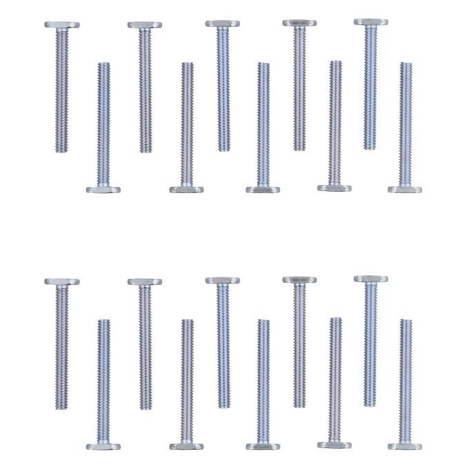 Tee Bolt Set – 20 Pack T Bolts for Woodworking, T Track Bolts