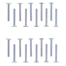 Load image into Gallery viewer, Tee Bolt Set – 20 Pc 2-1/4” Inch T Bolts Woodworking, 1/4" Inch Thread
