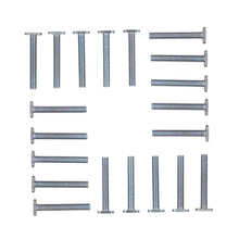 Load image into Gallery viewer, Tee Bolt Set - 20 Pc 2-1/4 Inch T Bolts Woodworking 5/16 Inch Thread
