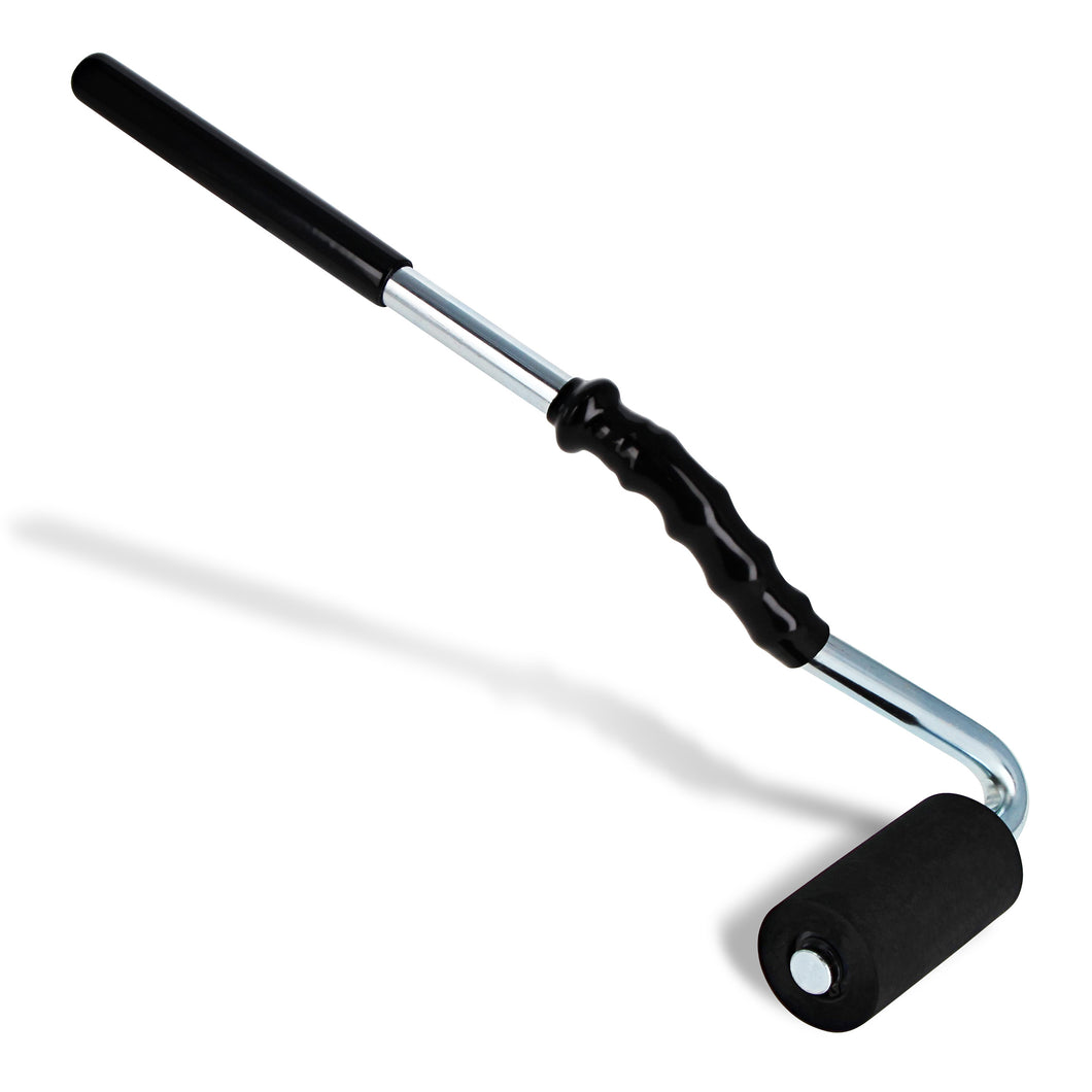 High-Pressure Rubber J-Roller – Laminate & Veneer Curved Handle Tool