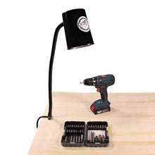 Load image into Gallery viewer, LED Architect Lamp - 100W Direct Mount Desk Lamp 24in Black Flex Arm
