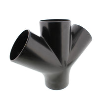 Load image into Gallery viewer, 3-Way Dust Collection Junction 4” Inch Hose Coupler Y Fitting
