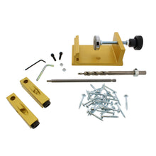 Load image into Gallery viewer, Pocket Hole Jig Clamp Joinery 42pc Joint Angle Carpentry Locator
