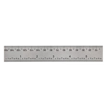 Load image into Gallery viewer, Machinist Ruler 6in Metric and SAE Stainless Steel Engineering Ruler
