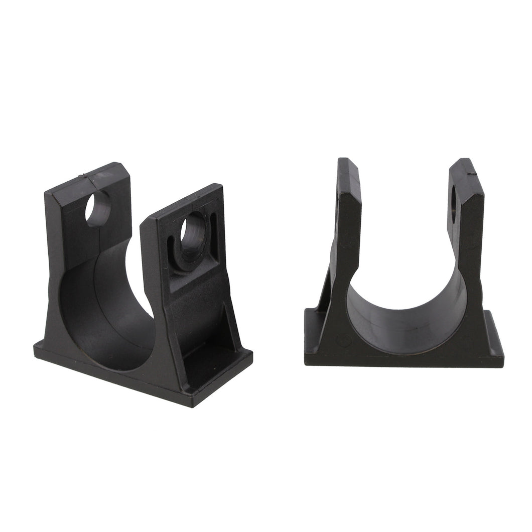 1in Hose Clamp System - 2pk U-Shaped Pipe Clamps 1 Inch Brackets
