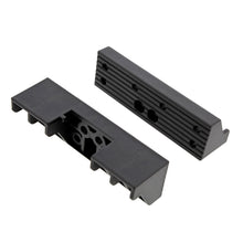 Load image into Gallery viewer, Wide Jaw Clamping Set 2pc Vice Jaws 4in Non-Marring Soft Bench Clamp
