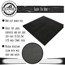 Load image into Gallery viewer, Heavy-Duty Safety Pad Router Mat 24” x 48” Inch – Large Non-Slip Liner
