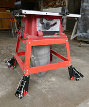 Load image into Gallery viewer, Heavy-Duty Retractable Workbench Swivel Caster Wheels &amp; Bracket 4-Pack
