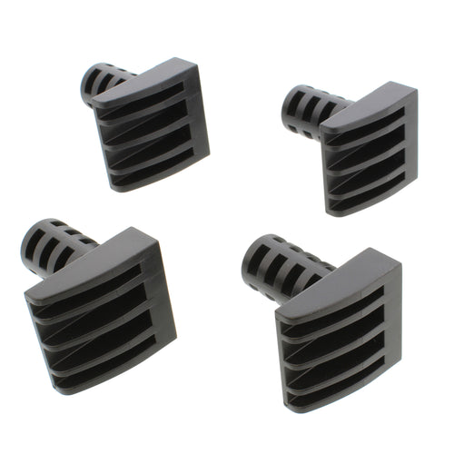 Woodworking Plastic Bench Dogs 4-Pack – Peg Stops for 3/4