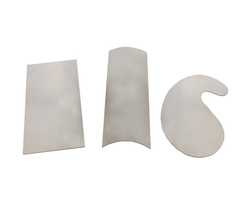 Carbon Steel Scraper 3-Piece Set – Wood Cabinet Woodworking Scrapers