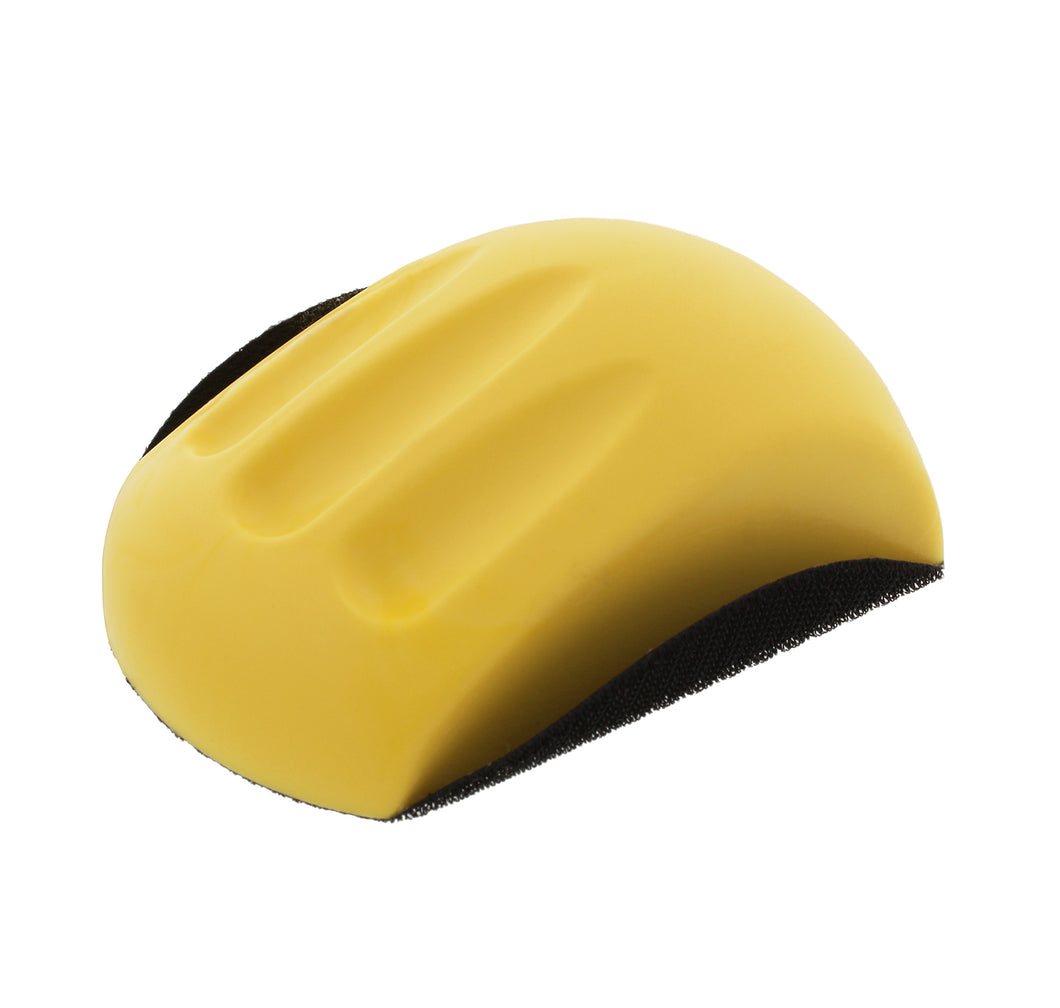 Hand Sanding Mouse Block 5” Inch Nylon Foam Hook and Loop Sand Pad