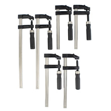 Load image into Gallery viewer, Sliding Arm Bar Clamp Set 12pc Spring and F Clamps Woodworking Clamps
