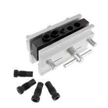 Load image into Gallery viewer, Woodworking Dowel Jig Tool with 6 Doweling Jig Bushings
